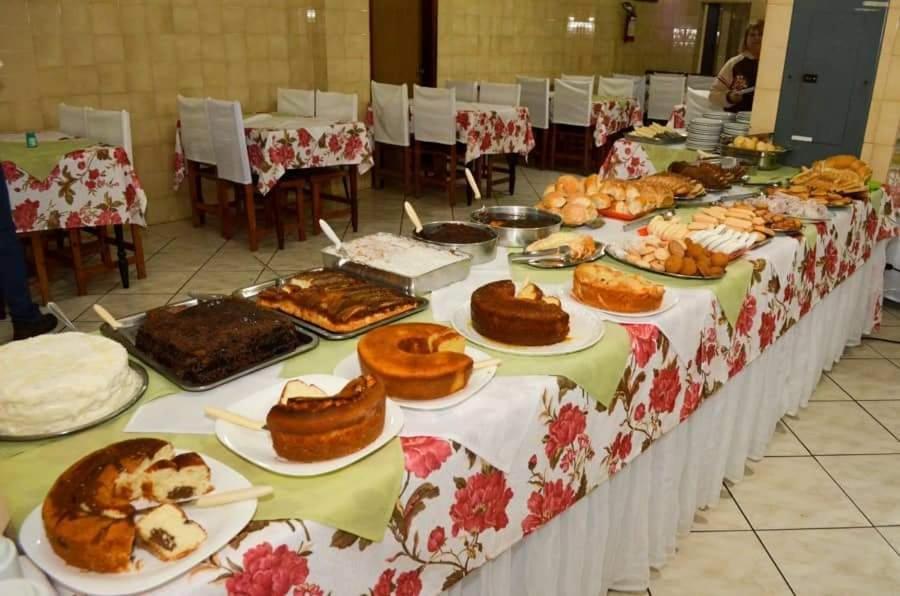 Hotel Novo Tamburi Santa Terezinha do Itaipu Extérieur photo