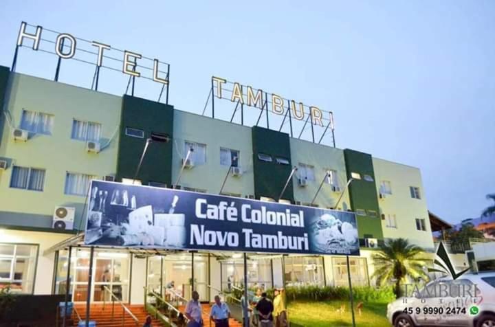 Hotel Novo Tamburi Santa Terezinha do Itaipu Extérieur photo